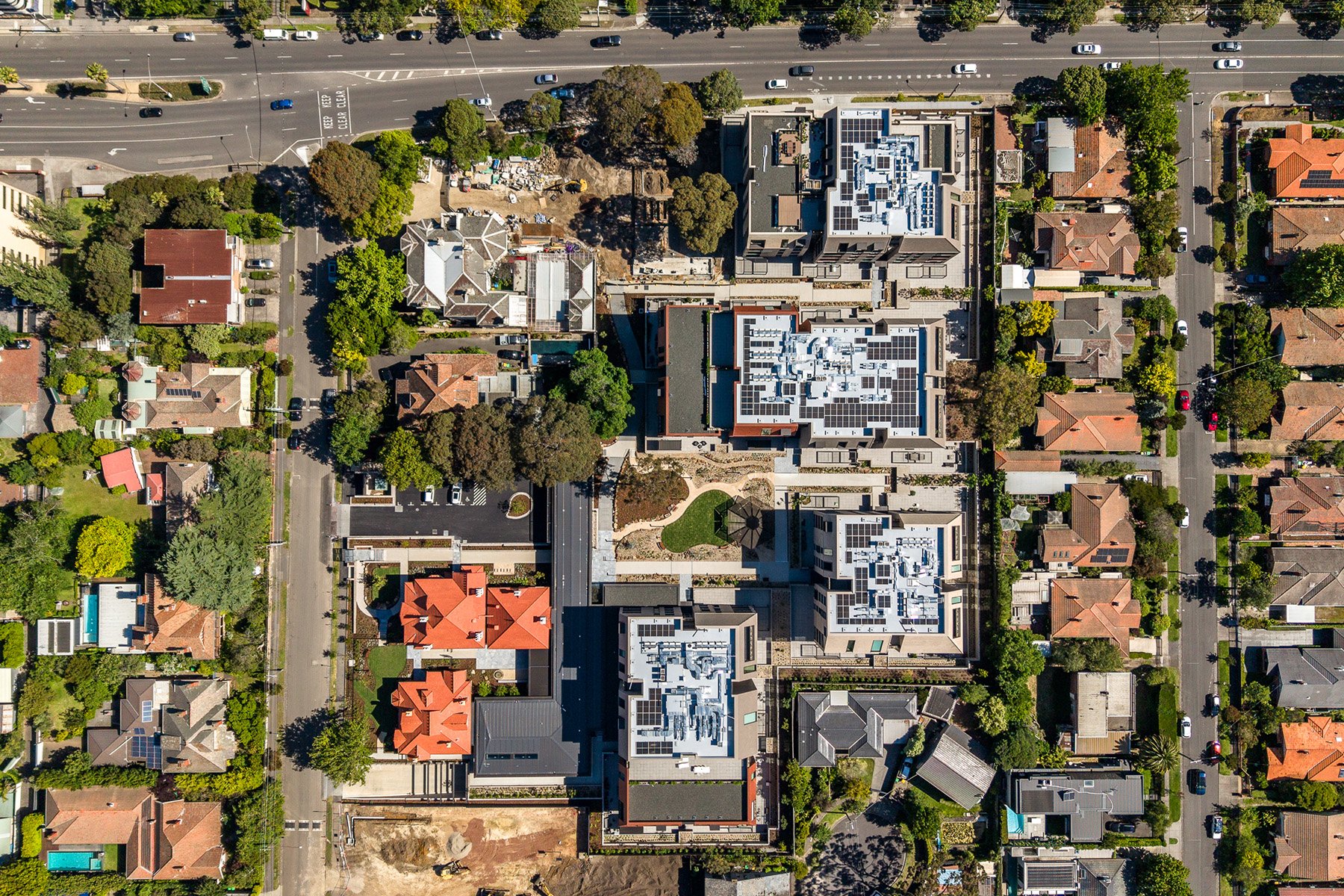 Birdeye view of St. Clare Retirement Precinct