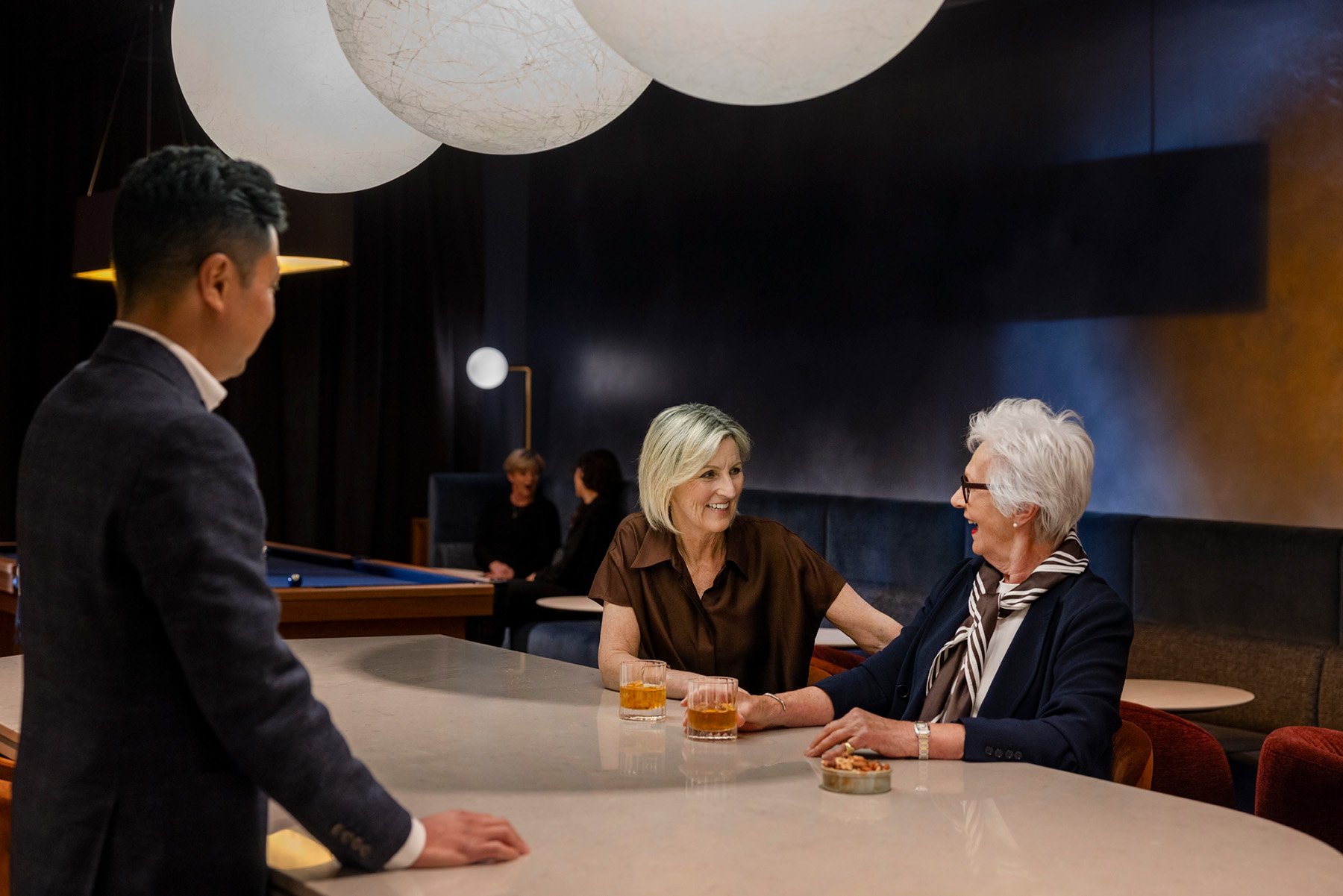 St. Clare bartender and residents