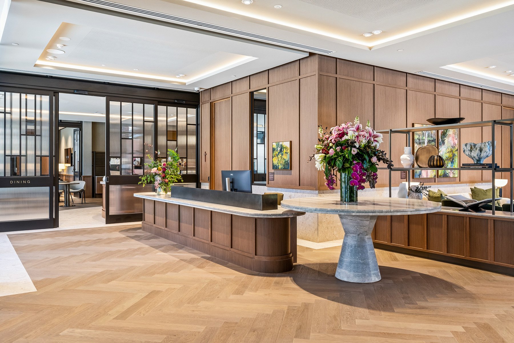 St. Clare concierge desk