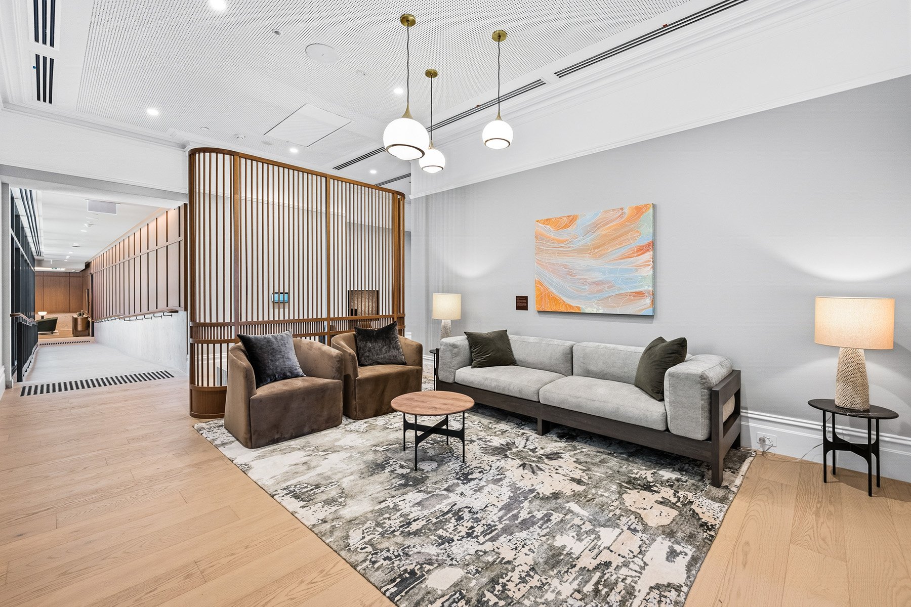 St. Clare wellness lobby