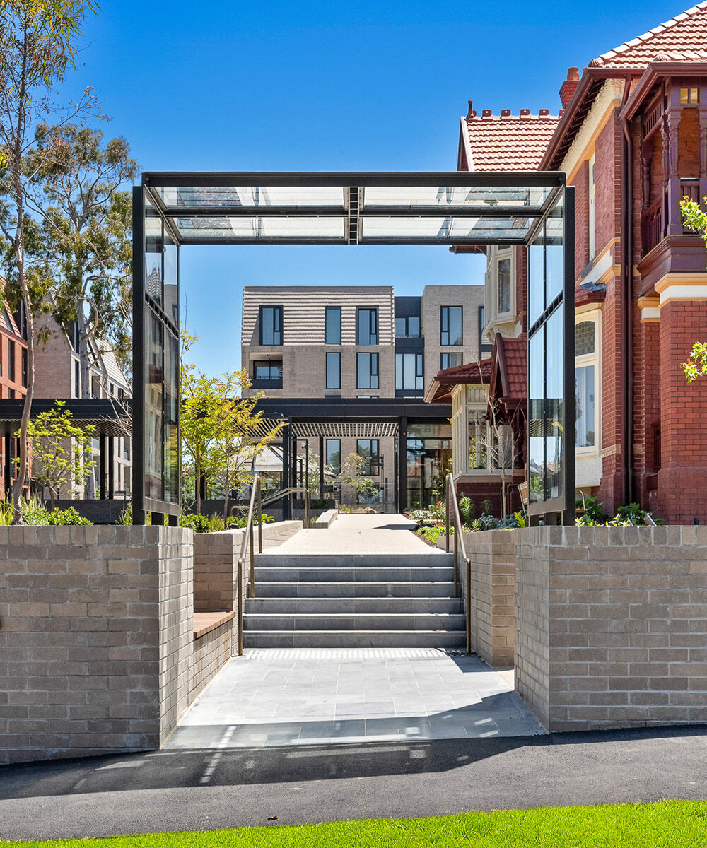 St. Clare entry arbor